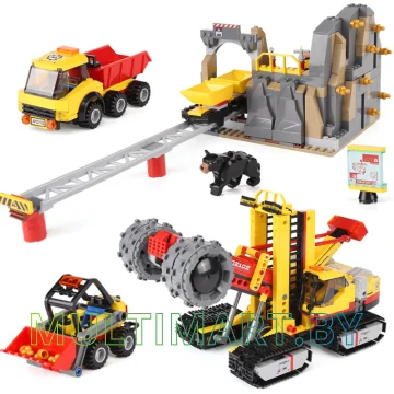 Конструктор Lepin 02102 Шахта (989 деталей) картинка 7